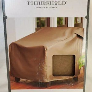 Heavy-Duty Chair Cover 34” Threshold. Weather resistant . Brown. New.